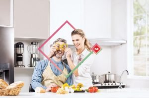 Revista Maxi - cocinar en pareja